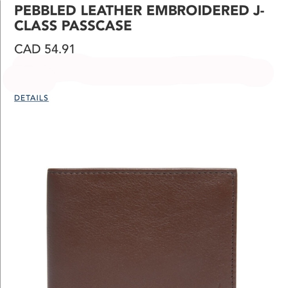 Brown nautica passcase